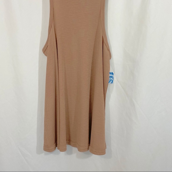 NWT Free People Long Beach Ribbed Swing Tank Top - Picture 4 of 10